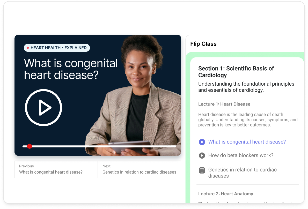 Classe365 screenshot: Integrated LMS for immersive and adaptive learning